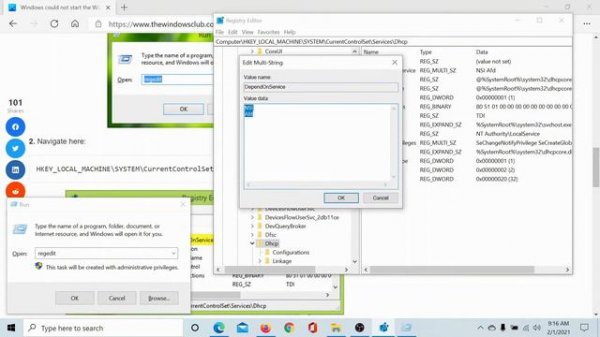 Windows could not start the WLAN AutoConfig Service on Windows 10