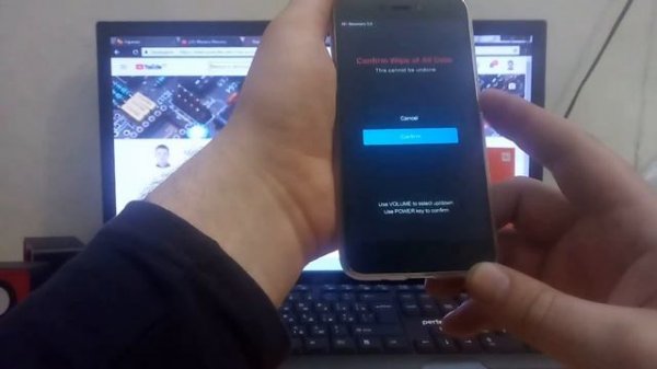 Xiaomi redmi 5a Hard reset Хард ресет