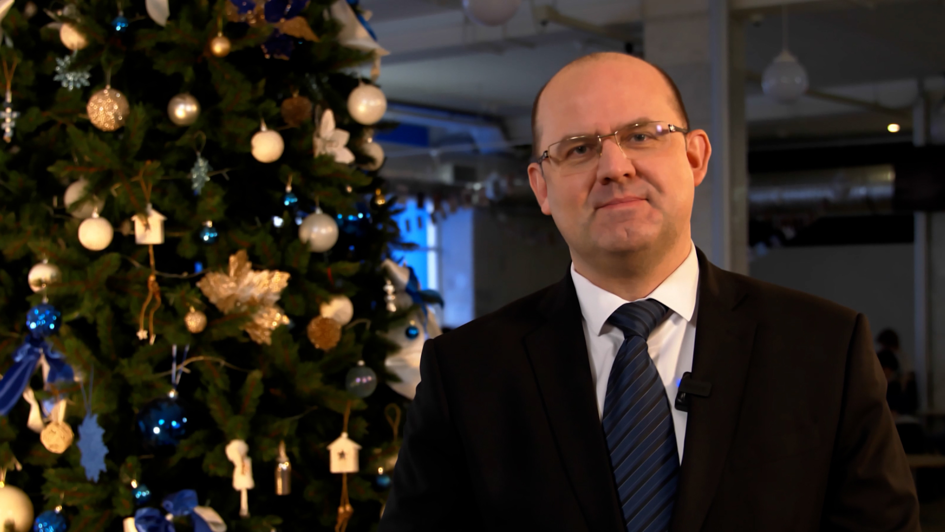 Поздравление ректора НИЯУ МИФИ Шевченко В.И. с наступающим 2024 годом