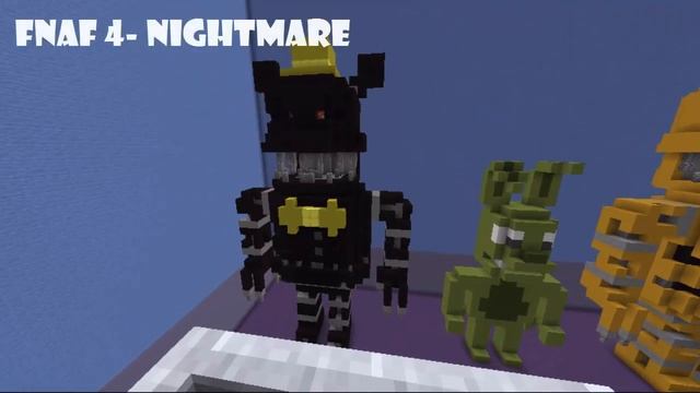 Project Nightmare! | Updated! w/ Map Download! | Custom Minecraft FNAF Roller Coaster Showcase смотреть онлайн