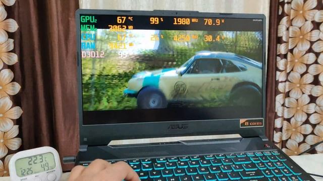 RTX 3050 - Forza Horizon 5 - Ryzen 7 4800H - 16gb Dual Channel - Asus Tuf A15 2021 смотреть онлайн