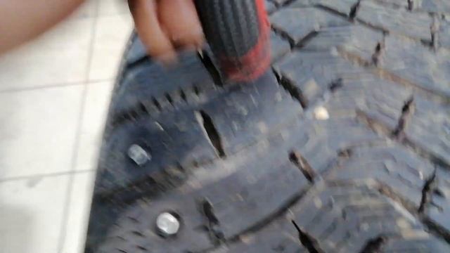 Как не нужно шиповать шины! ? смотреть онлайн