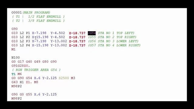 HOW TO USE A G10 COMMAND TO LOAD WORK COORDINATES FROM YOUR PROGRAM смотреть онлайн