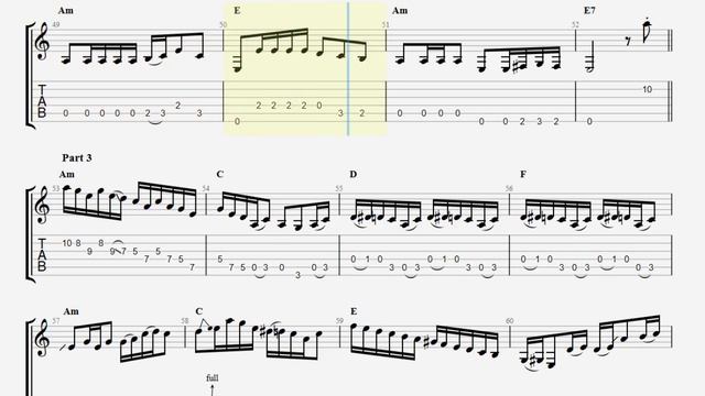 The Ventures - House of the Rising Sun TAB - vintage guitar tabs (PDF + Guitar Pro) смотреть онлайн