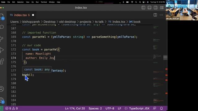 React Denver - Typescript from any to undefined - Bishop Zareh смотреть онлайн