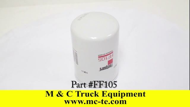 Fleetguard Fuel Filter FF105 смотреть онлайн