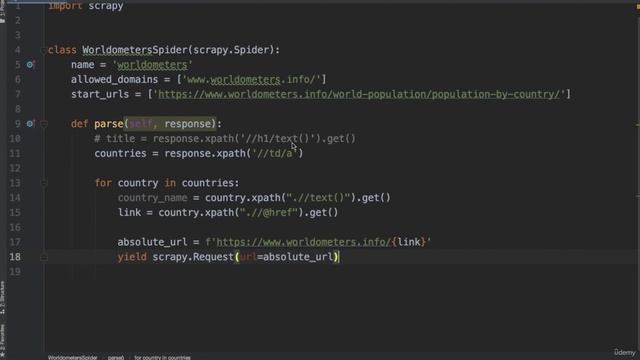 8. Introduction to Scrapy 11. Relative vs Absolute Links смотреть онлайн