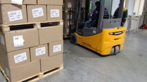 5.1 Работа погрузчика на складе готовой продукции