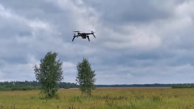 MJX Bugs 5W при хорошем ветре смотреть онлайн