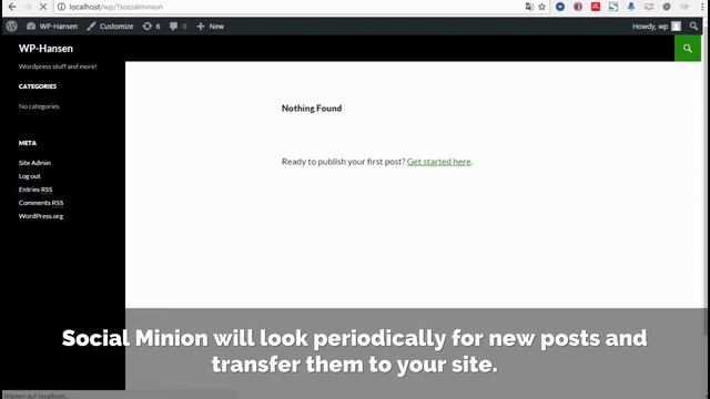(Preview) Wordpress Plugin Social Minion смотреть онлайн