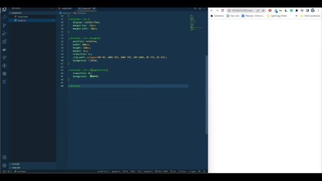 Hexagon CSS Style смотреть онлайн