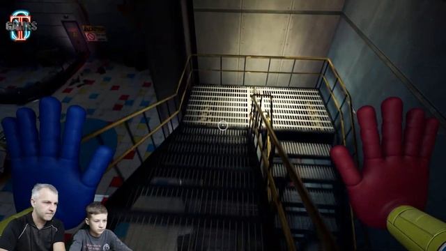 Poppy Playtime - Хагги Вагги НАШЕЛСЯ! Не смешные игрушки ПОППИ Плейтайм Part2 смотреть онлайн