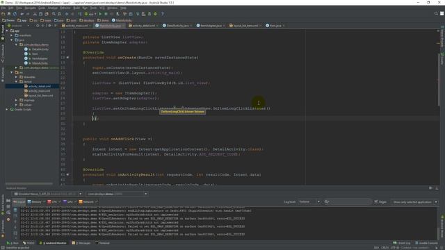 JAVA/Android : Simple Note App Part 4 : Activity for Result смотреть онлайн