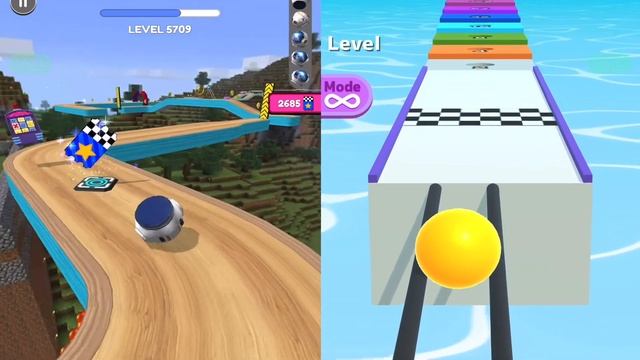 Going Balls Vs Sky Rolling Ball 3D, Ball Run 2048 - Satisfying Ball Games All Levels New Big Update
