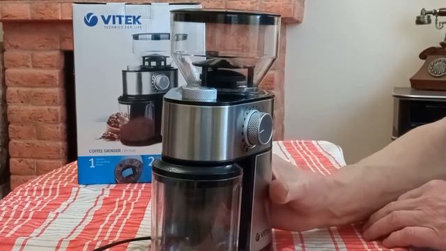 Обзор Кофемолки VITEK VT-7125 смотреть онлайн
