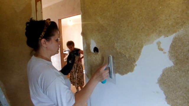 Простота и великолепие рядом! Эко обои. Часть первая .Жидкие обои или шелковая штукатурка . смотреть онлайн