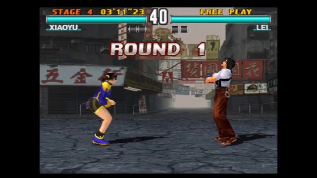 Tekken 3 (PSX-PS1) - XIAOYU vs LEI Gameplay смотреть онлайн