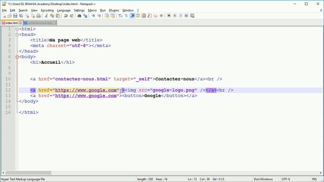 27 - HTML: Liens hypertextes (Target) смотреть онлайн