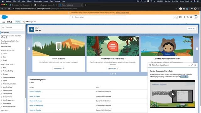 Salesforce Trailhead - Org Dev Model - Develop and Test смотреть онлайн