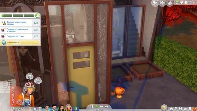 The Sims 4 На работу | Вечеринка на хэллоуин - #55 смотреть онлайн