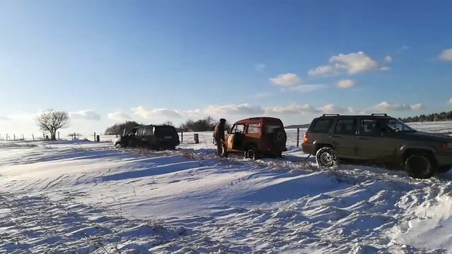 Samurai snow and Jeep Grand cherokee смотреть онлайн