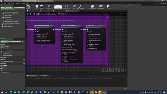 Procedural Ambient Sounds, Ambient Wind - UE4 Advanced Blueprints Tutorial - Unreal Engine 4 DevLog смотреть онлайн
