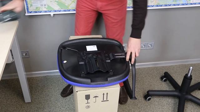Как собрать офисное кресло? смотреть онлайн