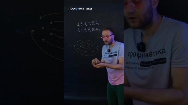 Четных чисел столько же сколько натуральных? #математикапрофиль2024 #егэ2024 #математика #школа #fy смотреть онлайн