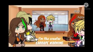 mlb react to Marinette afton || read desc for credits