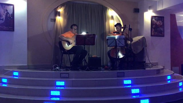 Дуэт «Оранж» duet Orange К.Сен-санс K.Sen-sans Лебедь Swan В.Филимонов С.Чечеткин гитара виолончел смотреть онлайн
