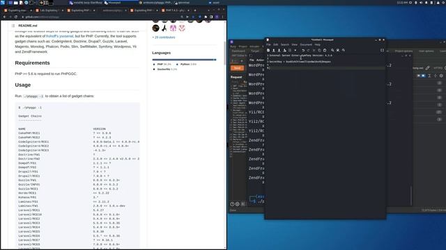 Insecure Deserialization: Lab #6 - Exploiting PHP deserialization with a pre-built gadget chain смотреть онлайн