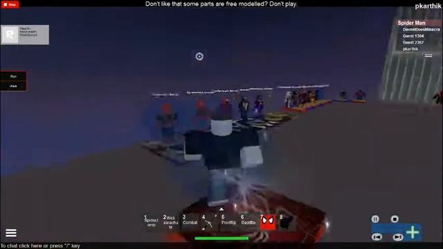 spiderman roblox 1001 смотреть онлайн