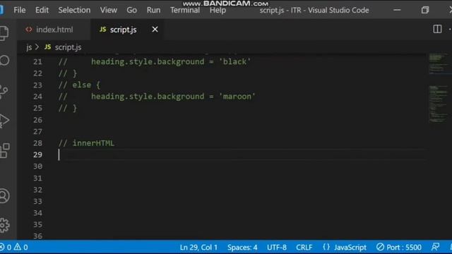 Урок-10. JS. Введение в DOM. DOM Manipulation смотреть онлайн