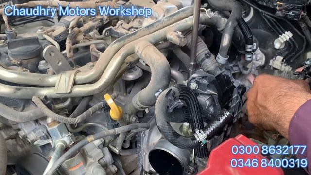Toyota HiLux 2KD Engine / Check Fault Code P1608
