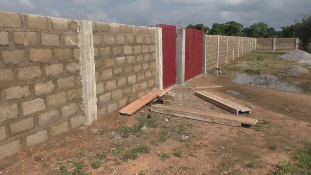 building in ghana update on my 360m fencewall and security post смотреть онлайн
