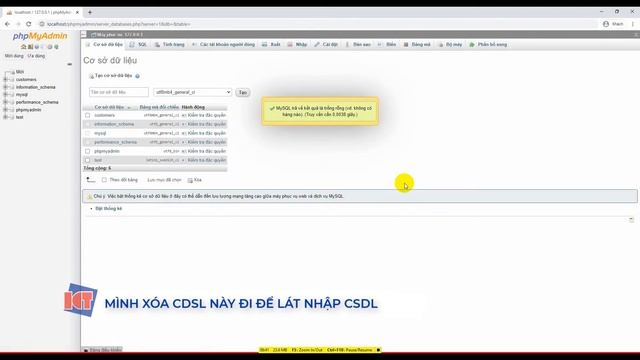 Hướng Dẫn Nhập / Xuất CSDL Trên PHPMyAdmin смотреть онлайн