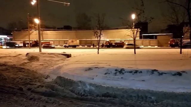 Снегоуборочная техника на Нижегородской улице. смотреть онлайн