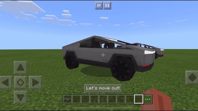 Tesla CyberTruck in Minecraft PE смотреть онлайн