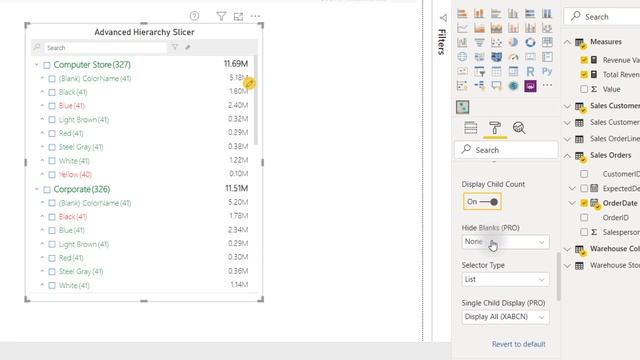 xViz Hierarchy Filter - Explore Key Features of this Custom Visual for Microsoft Power BI смотреть онлайн