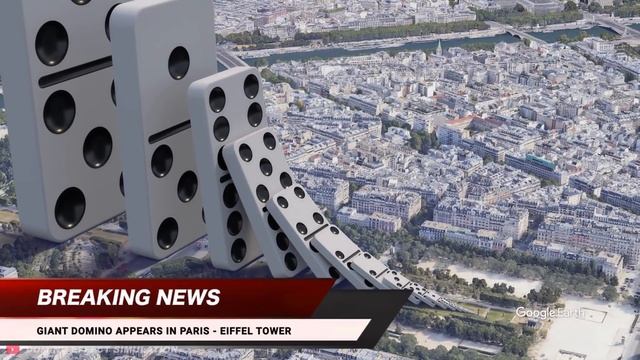 Domino Effect - The largest domino simulation on Real Footage V7 смотреть онлайн