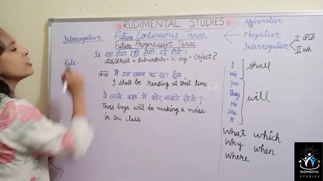 FUTURE CONTINUOUS TENSE| FUTURE PROGRESSIVE TENSE| FOR BEGINNERS| FOR ALL BOARDS| CLASS 4 TO 12 смотреть онлайн