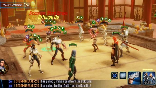 Marvel Strike Force - Red Hulk Scourge Event Node 8 Difficulty 5 (Scourge:107).1st Skill Node. смотреть онлайн