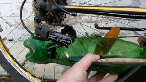 Лучший способ  как помыть цепь на велосипеде за 1 минуту без помощи машинки