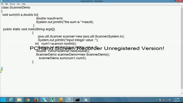 Java Tutorial by Rajan Jain : Scanner class in java ,getting input from keywordVideo8 смотреть онлайн