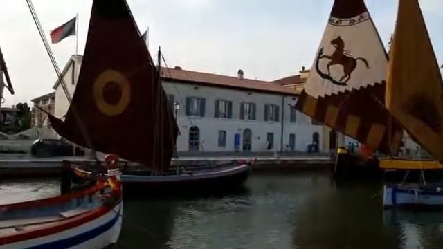 Старинные Суда в Чезенатико(Cesenatico). Италия 2019 смотреть онлайн