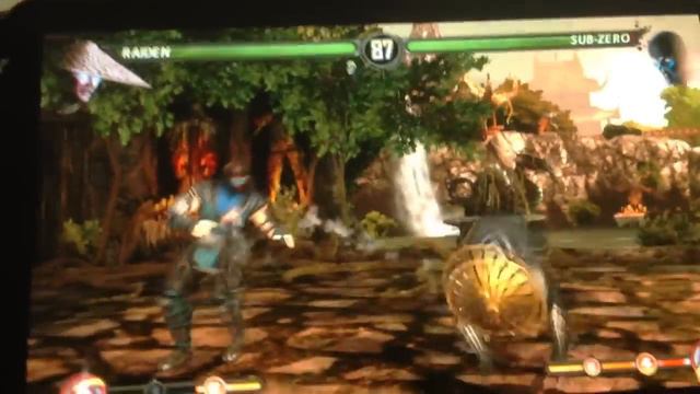 Mortal Kombat Vita - Raiden alt vs Sub Zero + fatality HD смотреть онлайн