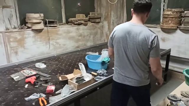 Станок для выравнивания слэбов 1 смотреть онлайн