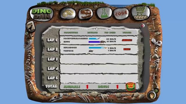 DINO DAN : DINO DUELS #47 - Diplodocus VS Tortoise смотреть онлайн