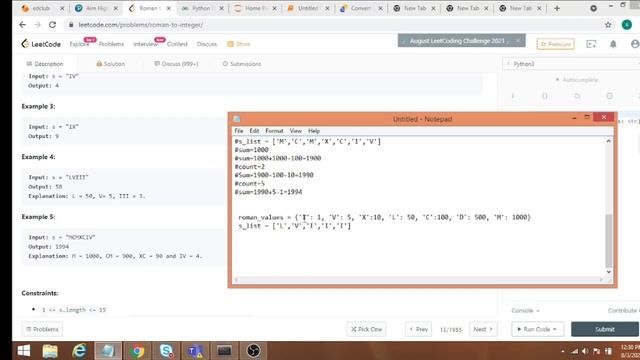 #5 Python Problem Solving | Interview Question and Solution | LeetCode Easy Problem смотреть онлайн