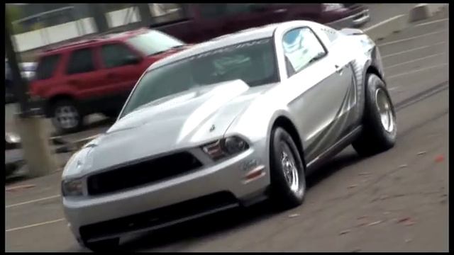 New Ford Cobra Jet Mustang 2010 Burnout смотреть онлайн